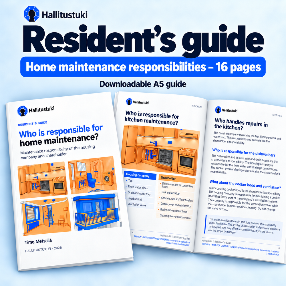 A resident’s guide to maintenance